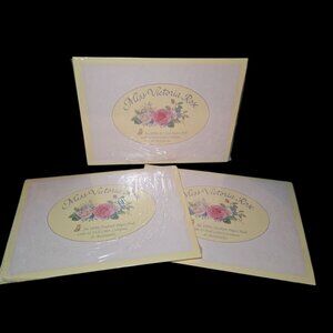 Miss Victoria Rose 1890s‎ Fashion Paper Dolls Sealed 1991 Unopened Set of 3 Play